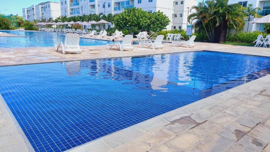 Resort Em Porto De Galinhas - Terreo Com 03 Quartos Com Suite Top- Condominio Palm Village Acqua Exterior foto